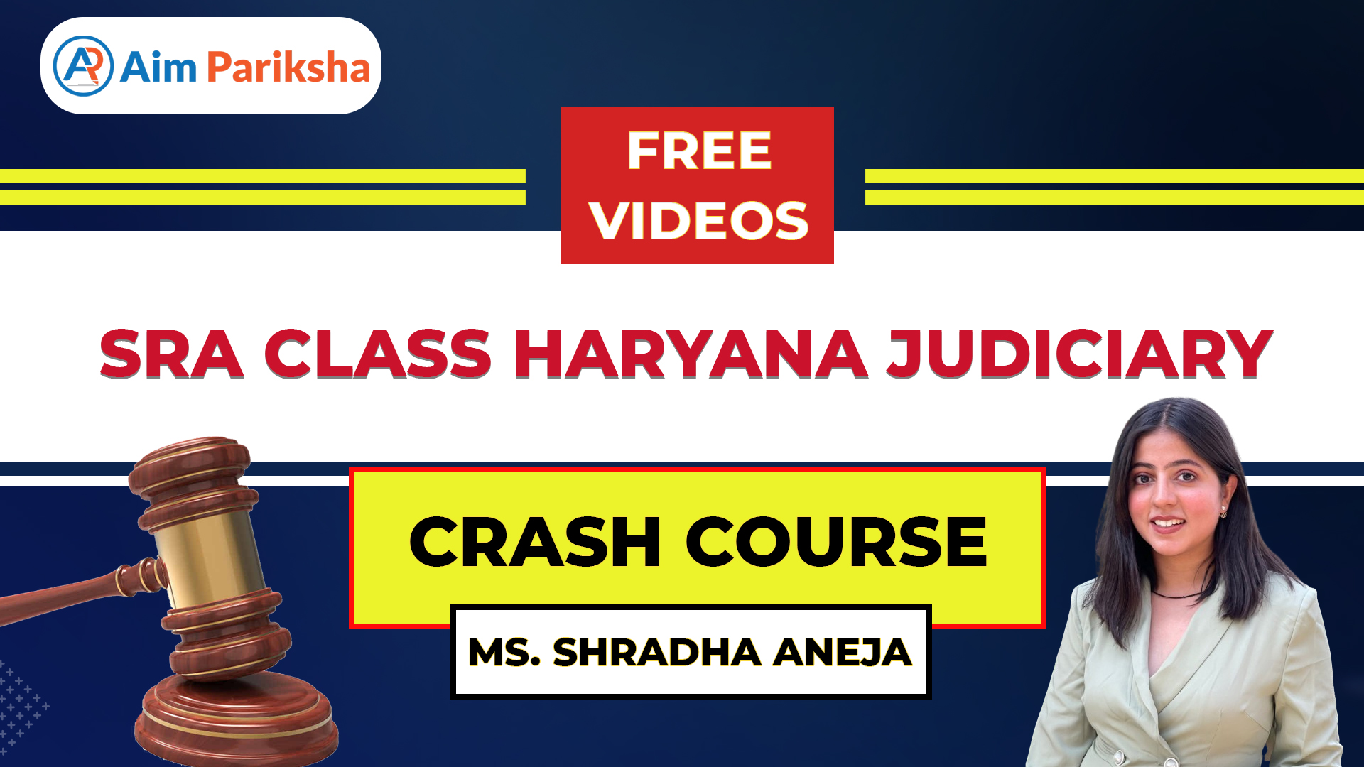 SRA Class - Haryana Judiciary Crash Course
